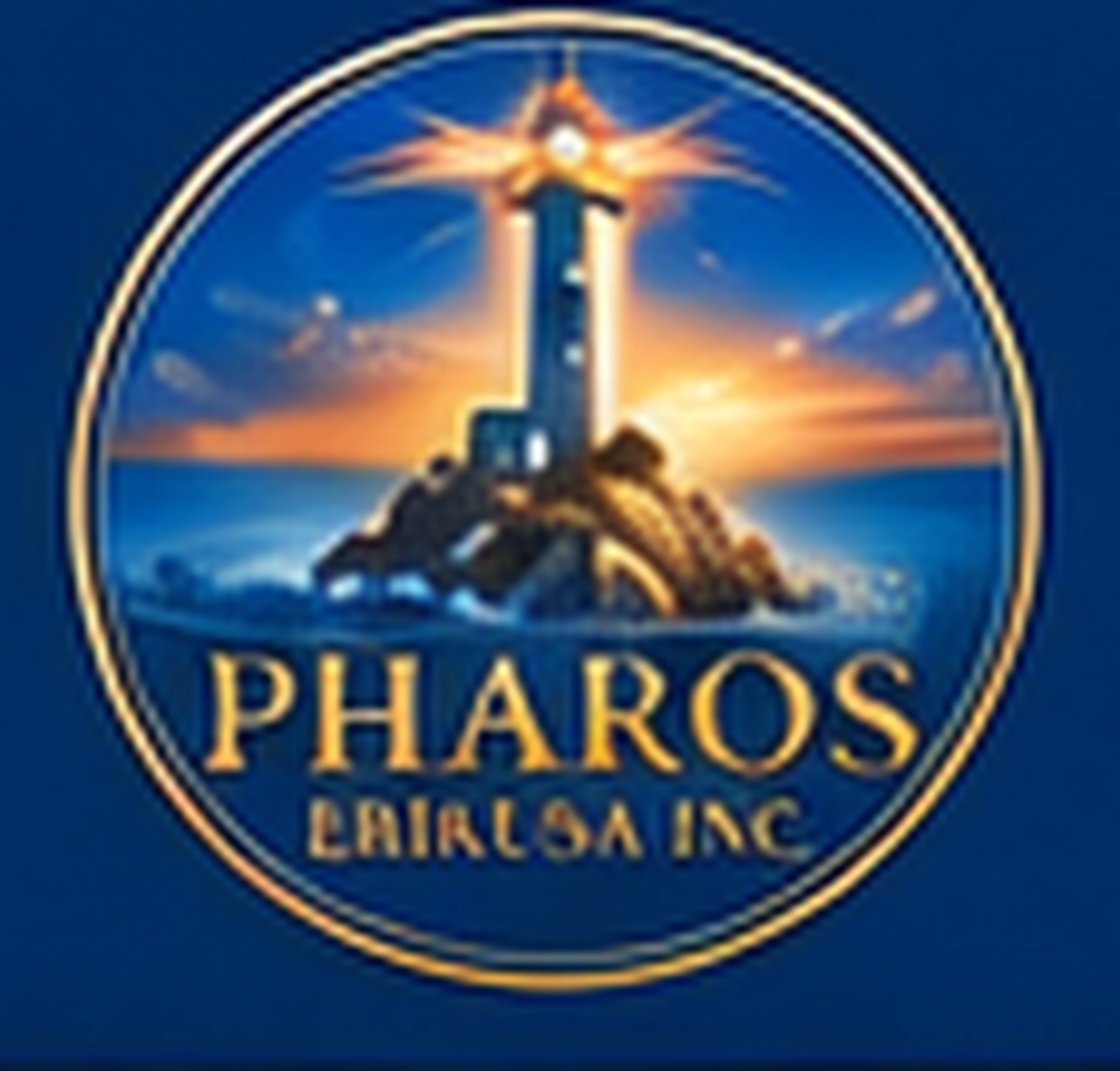 Pharos Erikusa Inc. lighthouse emblem